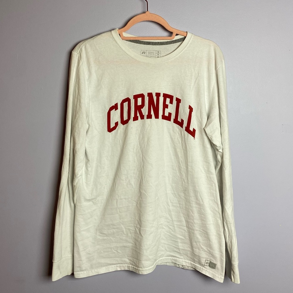 Cornell white long sleeve